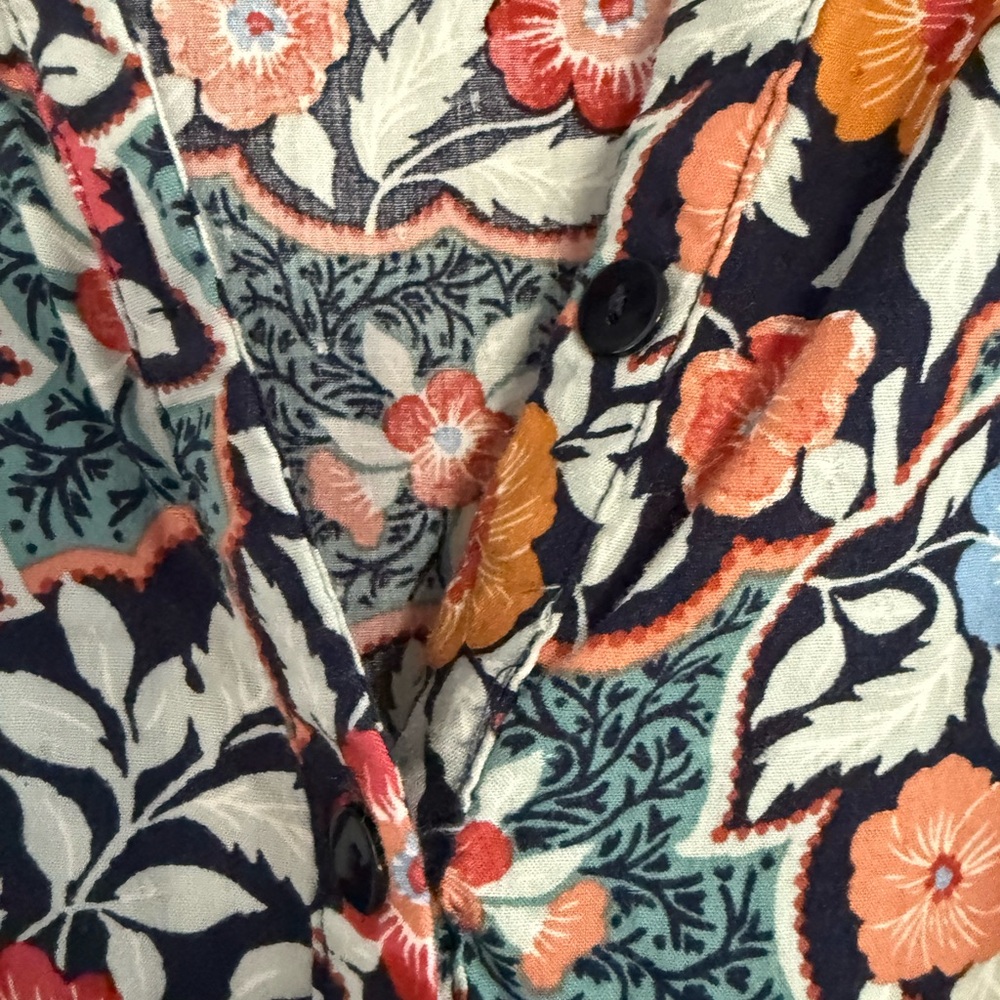 Universal Thread Floral Long Sleeve Dress - Multicolor - Picture 5 of 7